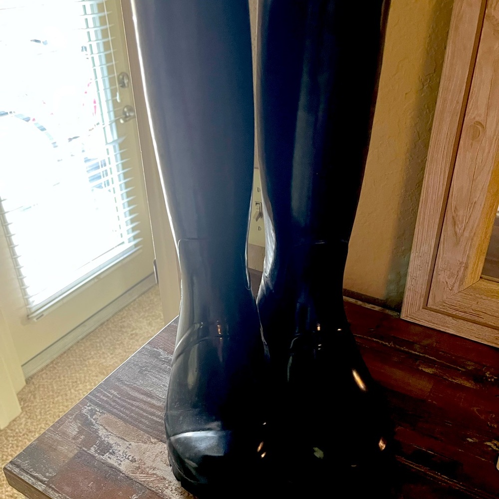 MERONA Rain boots, black, size 8